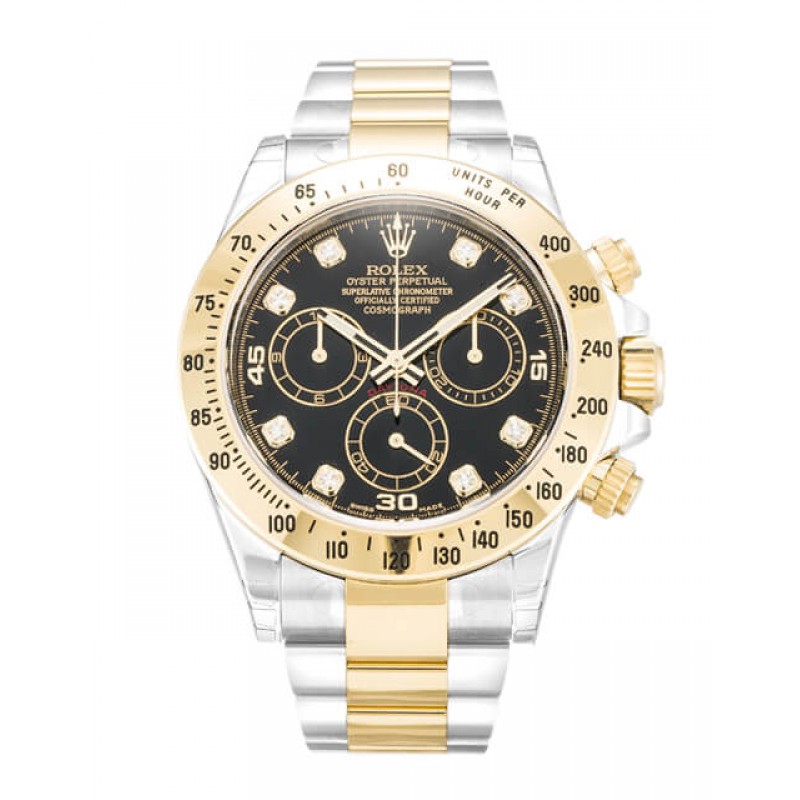 UK Steel & Yellow Gold Rolex Daytona 116523-40 MM