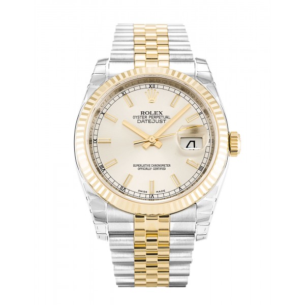 UK Yellow Gold Rolex Datejust 116233-36 MM