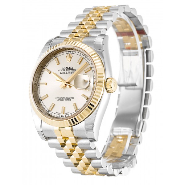 UK Yellow Gold Rolex Datejust 116233-36 MM