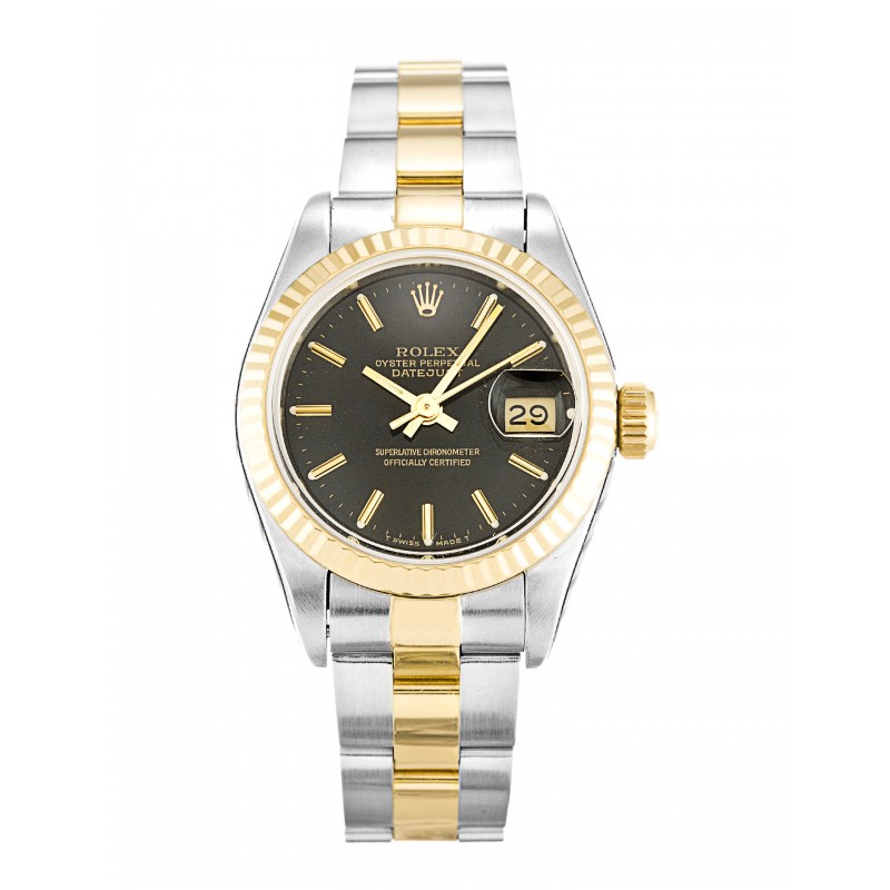 UK Steel & Yellow Gold Rolex Datejust Lady 69173-26 MM