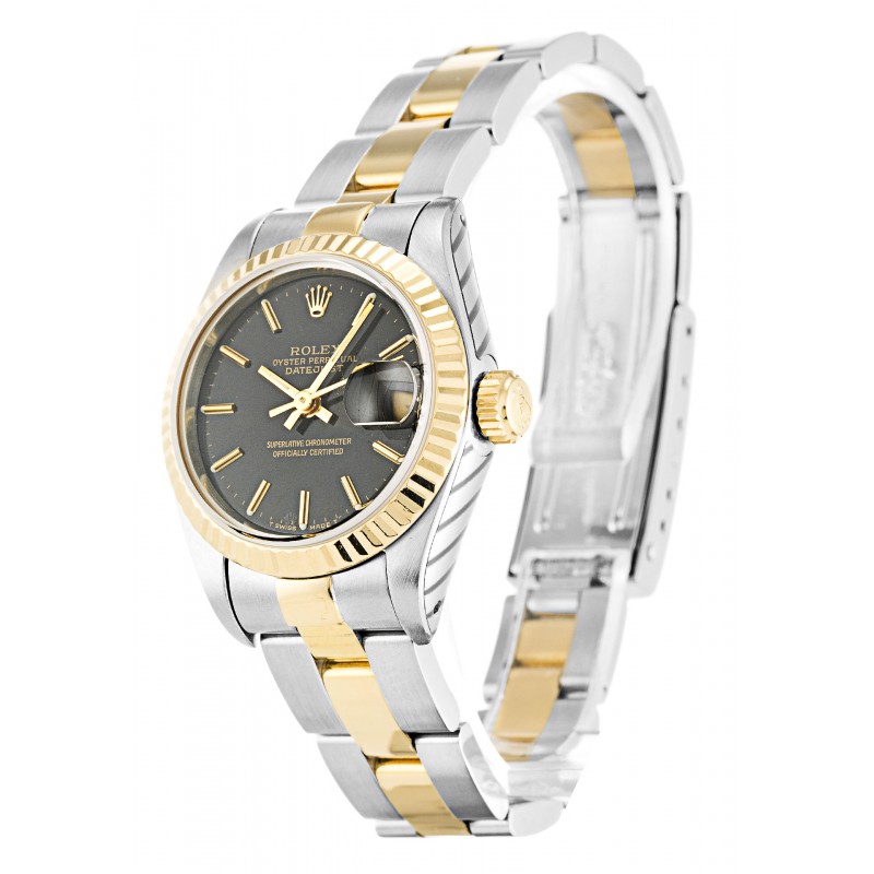 UK Steel & Yellow Gold Rolex Datejust Lady 69173-26 MM