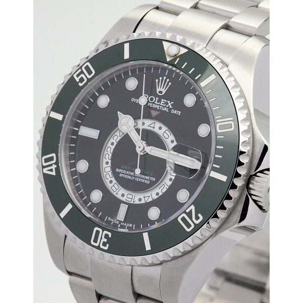 UK Green Steel Rolex GMT Master 16720-40