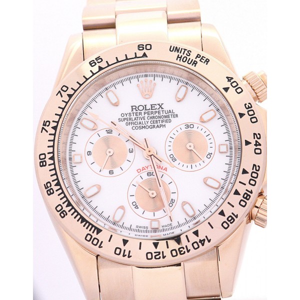 UK Rose Gold Rolex Daytona 116505-40 MM