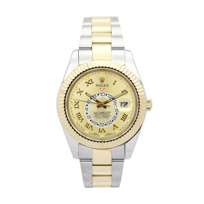 UK Yellow Gold Rolex Sky-Dweller 326938-42 MM