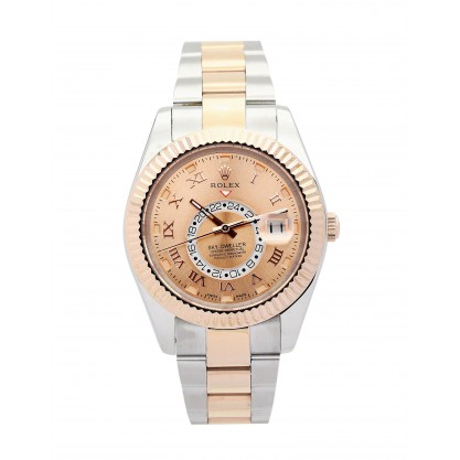 UK Rose Gold Rolex Sky-Dweller 326938-42 MM