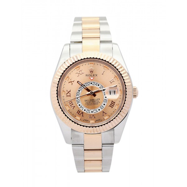 UK Rose Gold Rolex Sky-Dweller 326938-42 MM