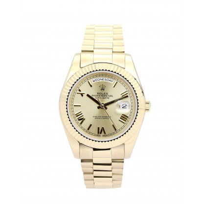 UK Yellow Gold Rolex Day-Date II 218238-41 MM