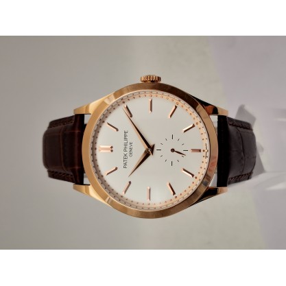 UK Rose Gold Patek Philippe Calatrava 5120J-38 MM