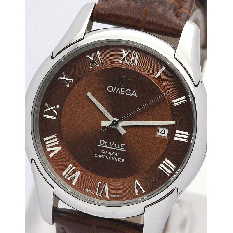 UK Steel Omega De Ville Hour Vision-41 MM