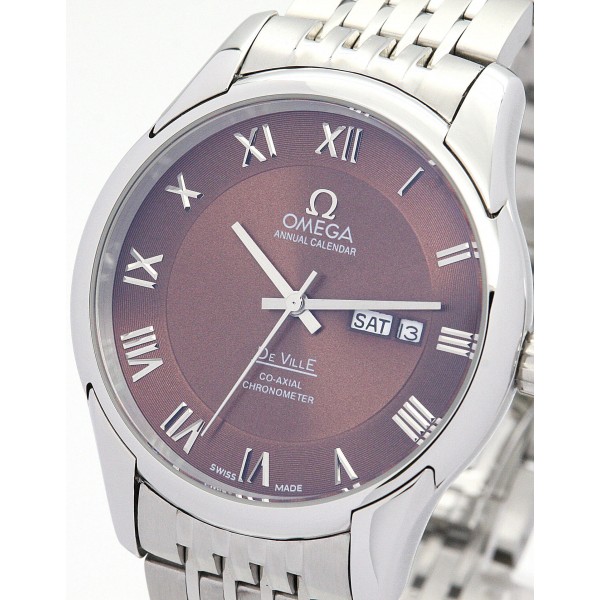 UK Steel Omega De Ville Hour Vision-41 MM