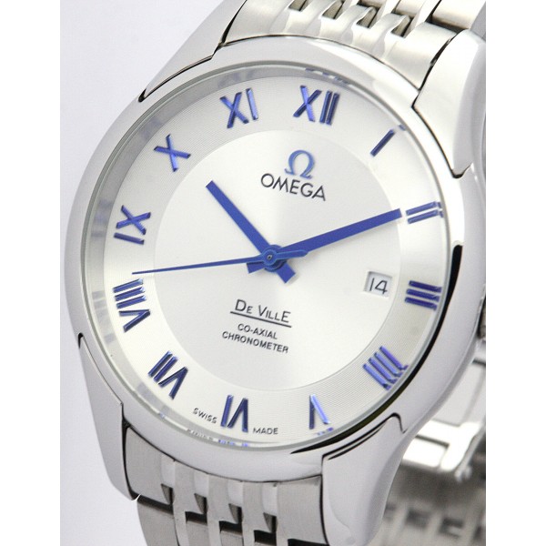 UK Steel Omega De Ville Hour Vision-41 MM