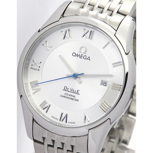 UK Steel Omega De Ville Hour Vision-41 MM