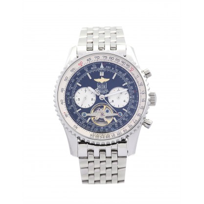 UK Steel Breitling Navitimer World A24322-46 MM