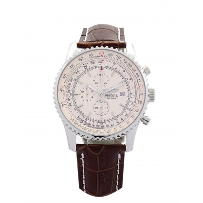 UK Steel Breitling Navitimer World A24322-46 MM