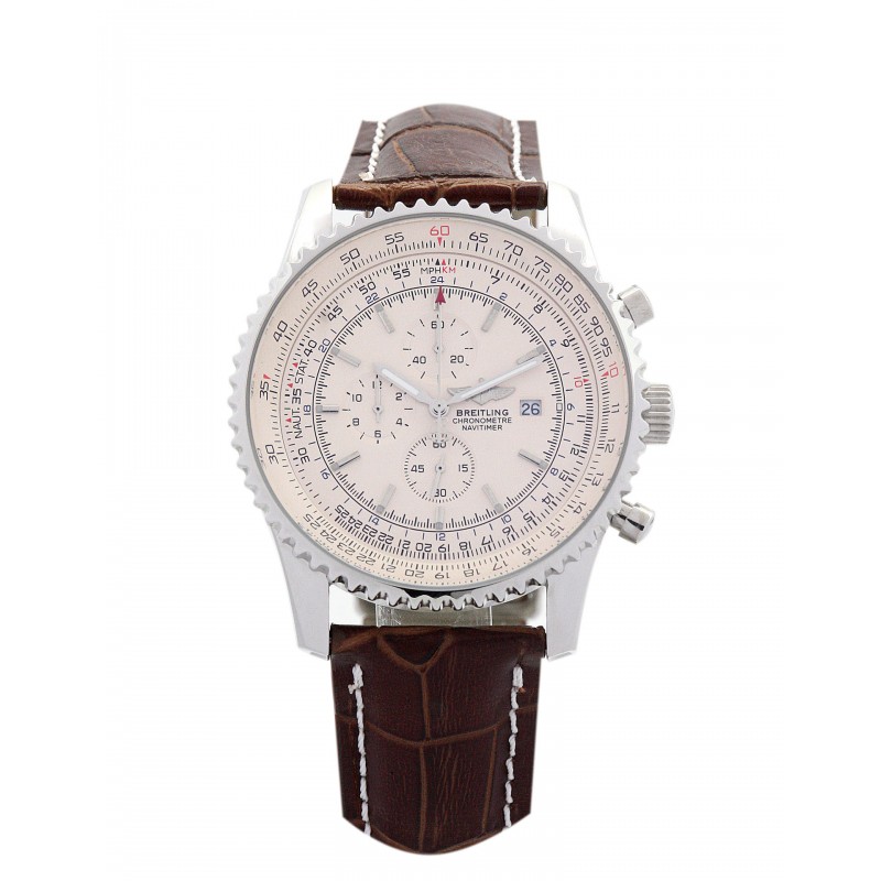 UK Steel Breitling Navitimer World A24322-46 MM