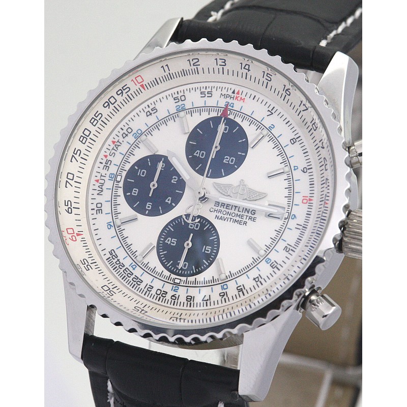 UK Steel Breitling Navitimer A23322-41.8 MM