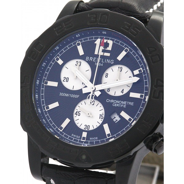 UK Black Steel Breitling Chronomat-40 MM