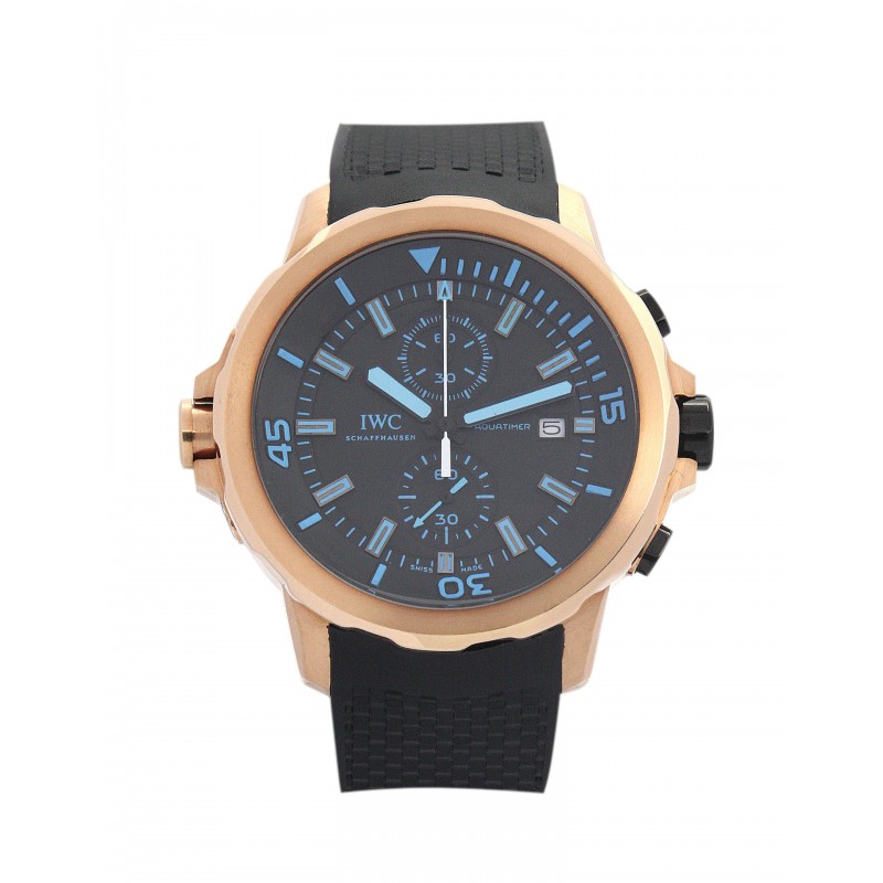 UK Rose gold Steel IWC Aquatimer IW329001-42 MM