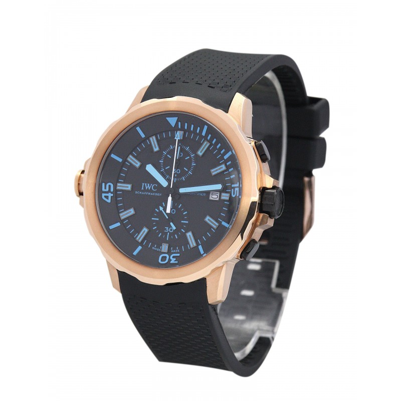 UK Rose gold Steel IWC Aquatimer IW329001-42 MM