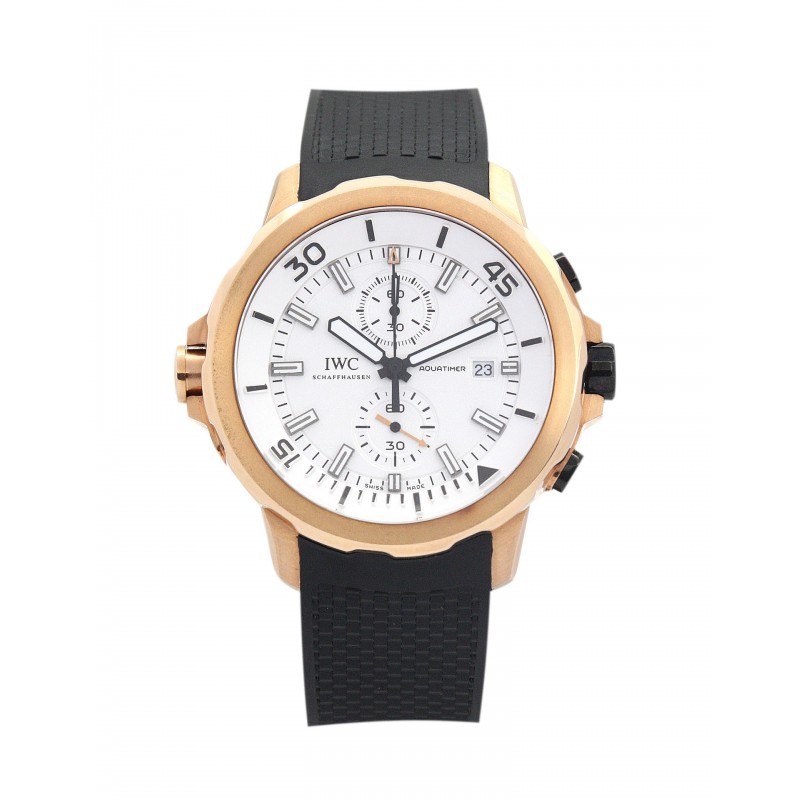 UK Rose gold Steel IWC Aquatimer IW329001-42 MM