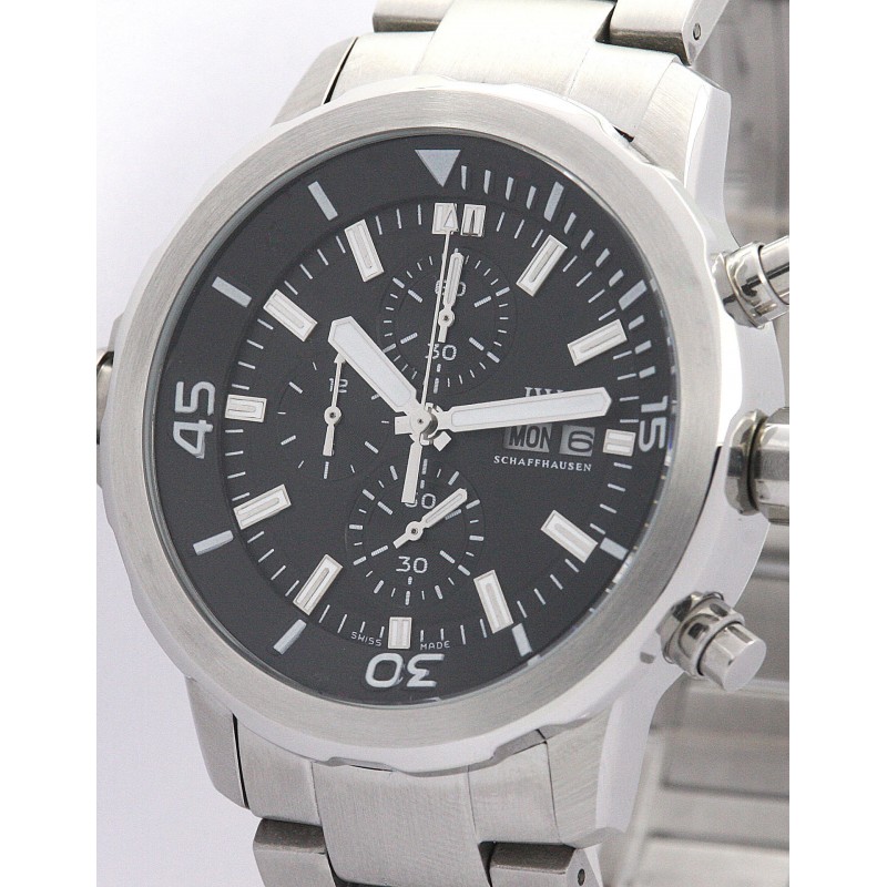 UK Steel IWC Aquatimer IW376801-46 MM