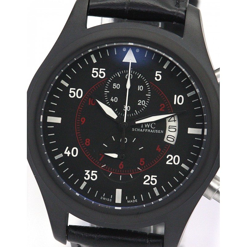 UK Steel IWC Spitfire IW387802-43 MM