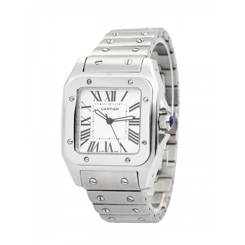 UK Steel Cartier Santos 100 W20073X8-41 MM