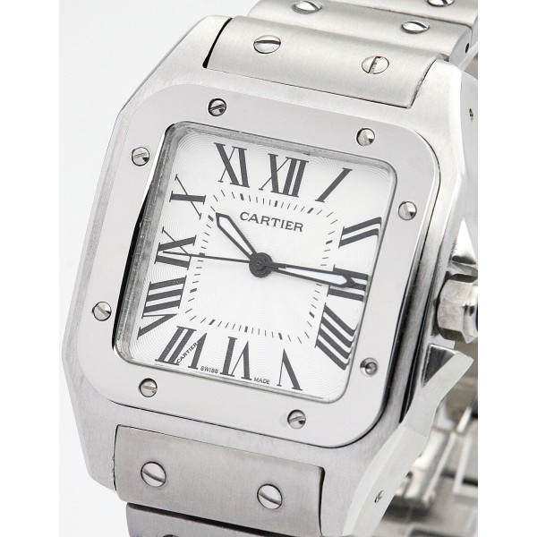 UK Steel Cartier Santos 100 W20073X8-41 MM