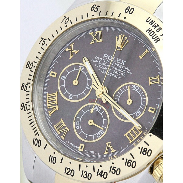 UK Steel & Yellow Gold Rolex Daytona 116523-40 MM